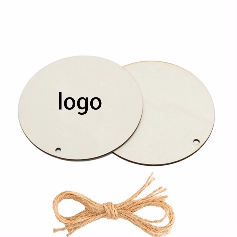 Round Wooden Ornaments