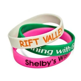 Printed Silicone Wristbands 1