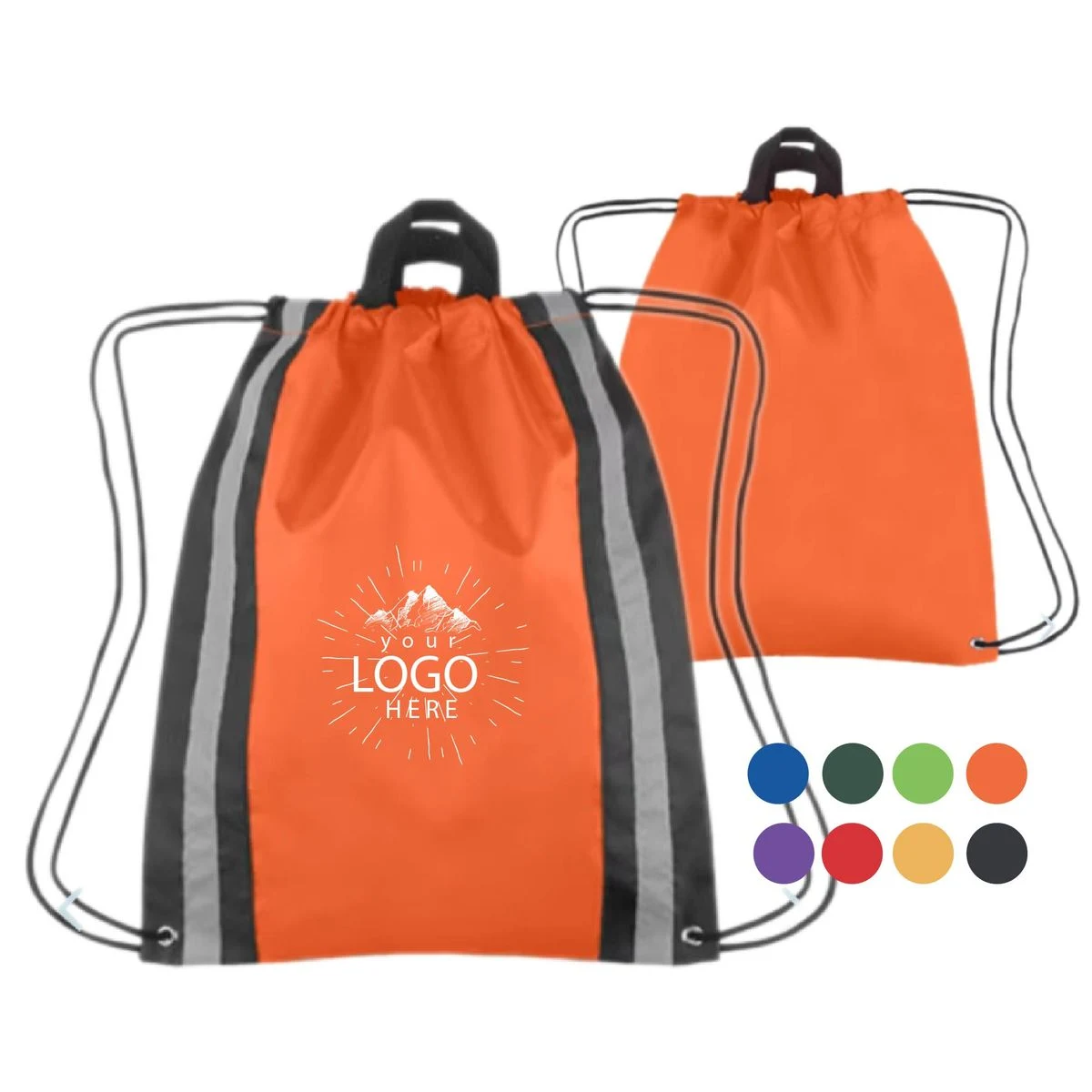 Drawstring Backpack with Handle 1