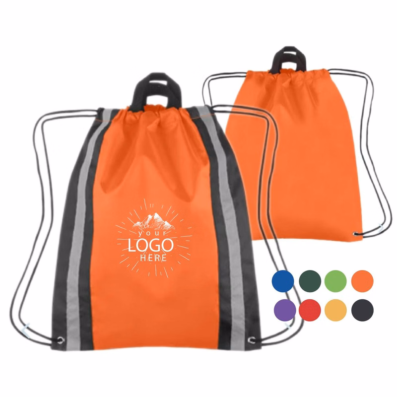 Drawstring Backpack with Handle