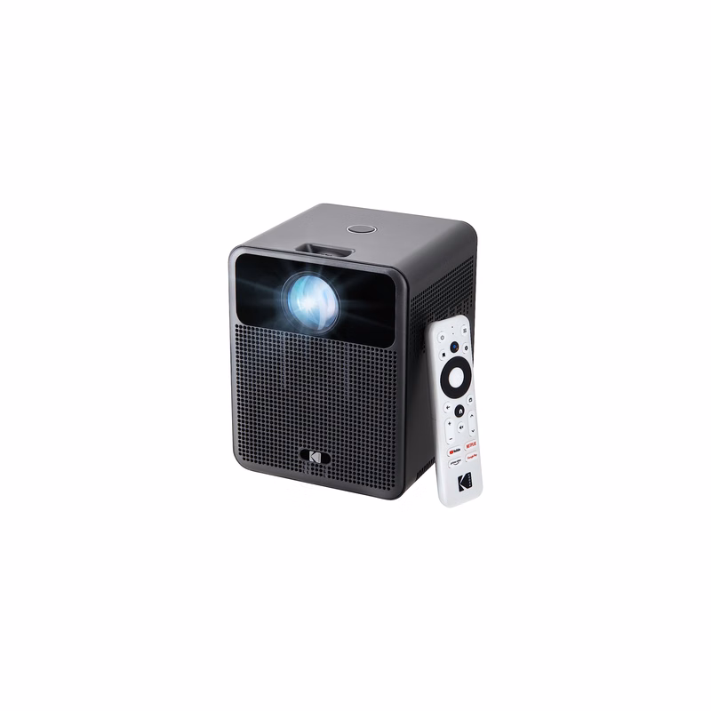 KODAK FLIK HD10 Smart Projector | Android TV 1080P FHD Video Projection System with Google Assist...