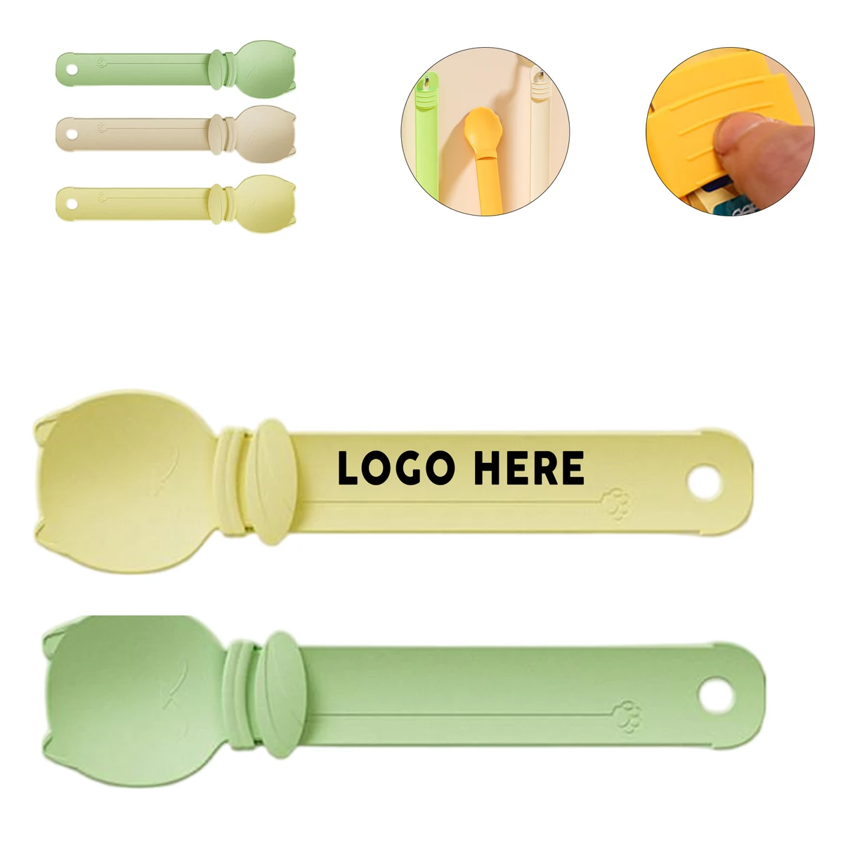 Multi Function Pet Squeeze Treat Scoop 1