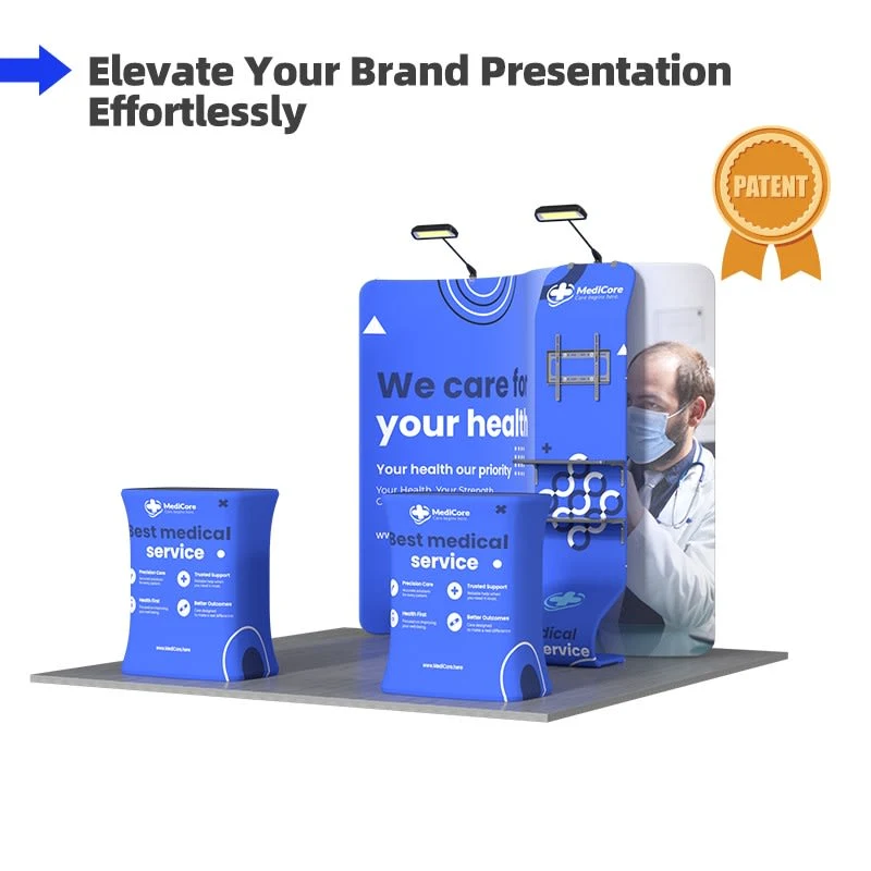 10x10ft Trade Show Booth Kit - A6 1