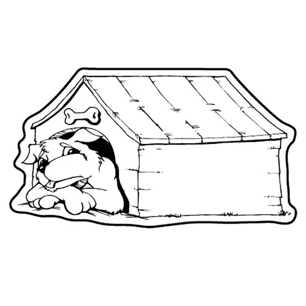 Magnet - Dog House - Full Color 1