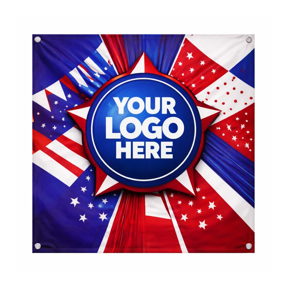 3'x3' Dye Sublimation Banner Single sided (Fabric Only) 1