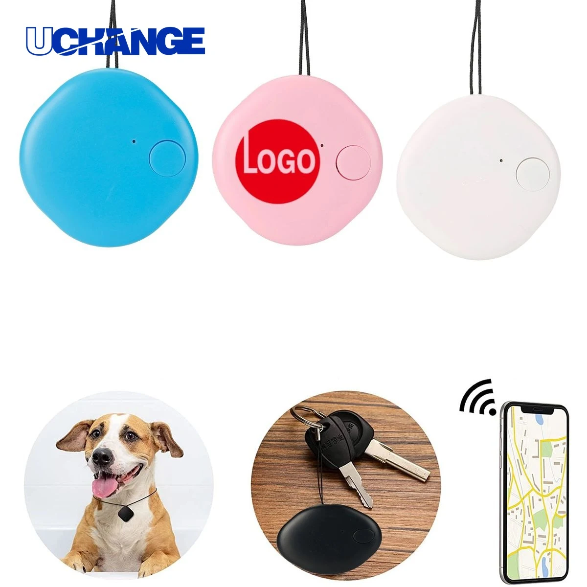GPS Tracker for Keys Wallets and Pets 1