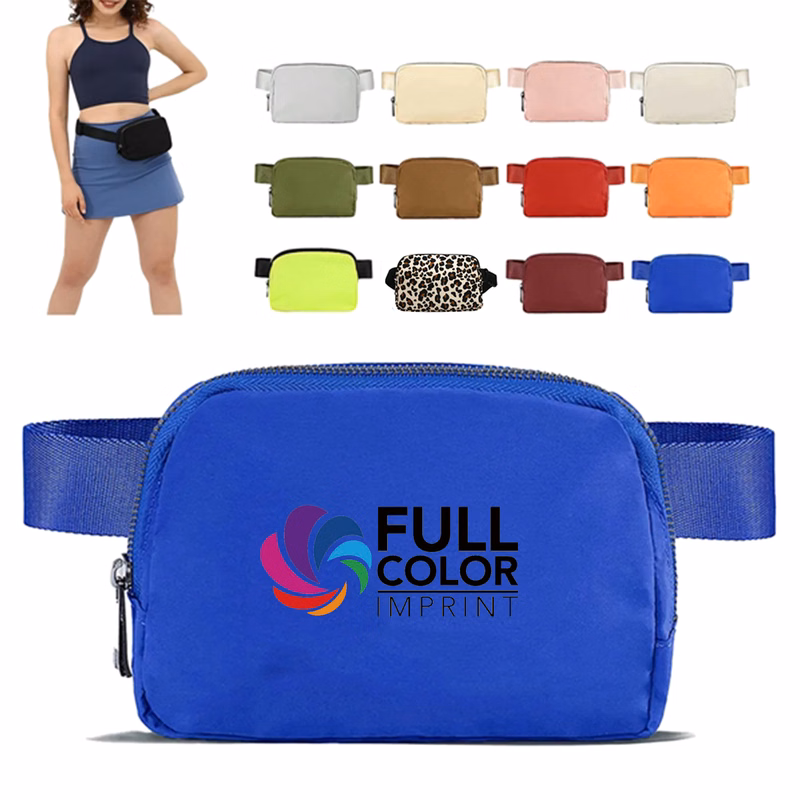 Full Color Waist Bag Crossbody Bag BeltWaerproof MOQ 50