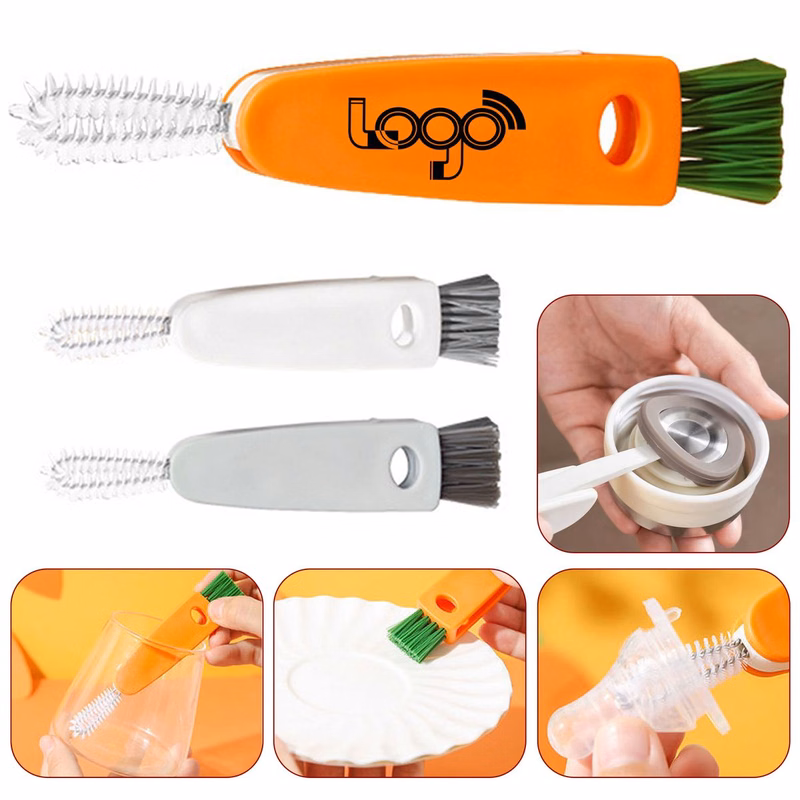 MOQ 50 3-in-1 Cup Lid Brush