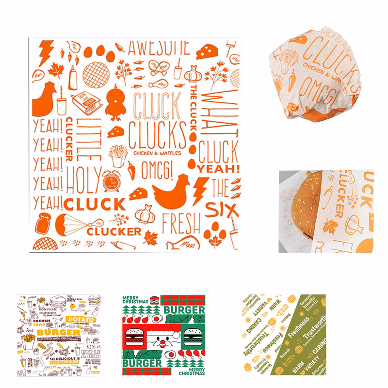 Anti-Oil Burger Packaging Paper