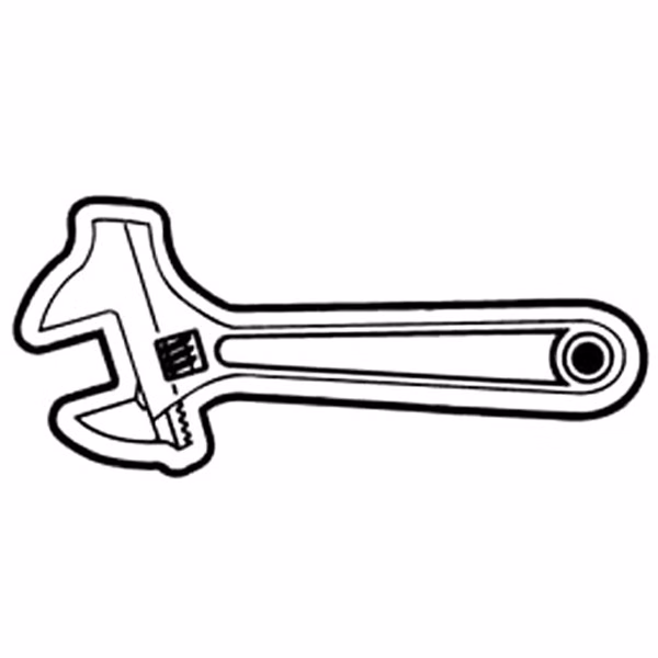 Wrench 2 Key Tag - Spot Color