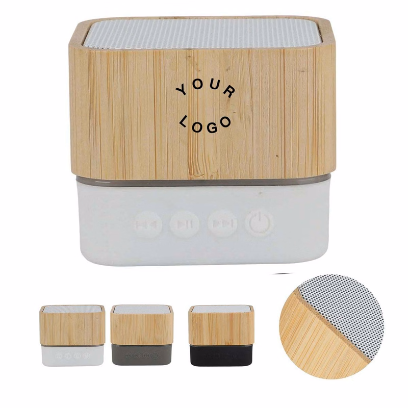 Bamboo Bluetooth Speaker with Stereo Sound