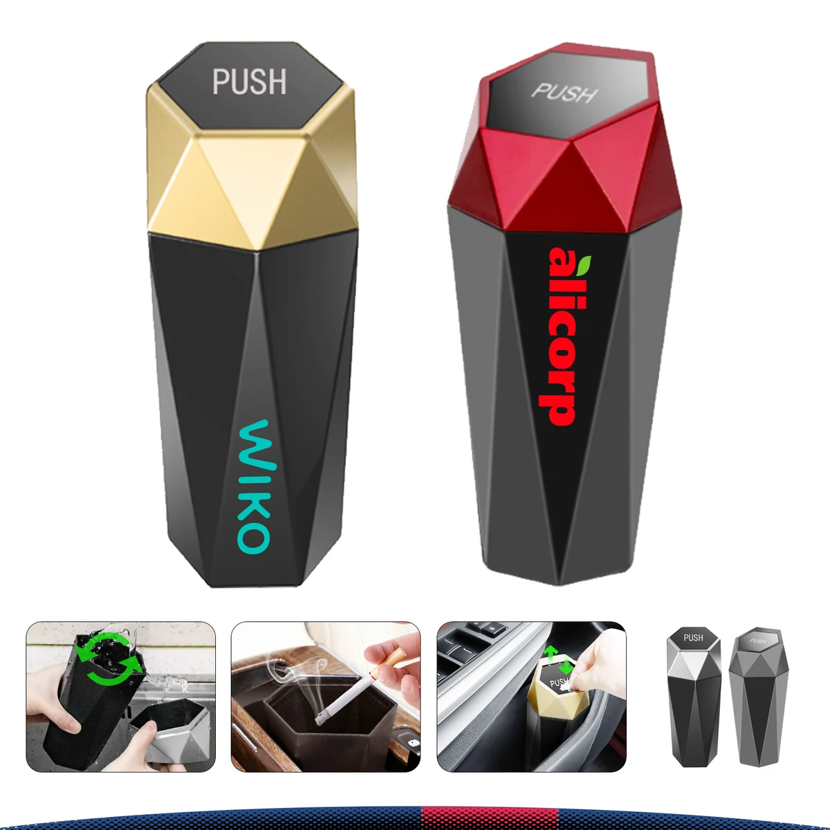 Diamond Trash Can 1
