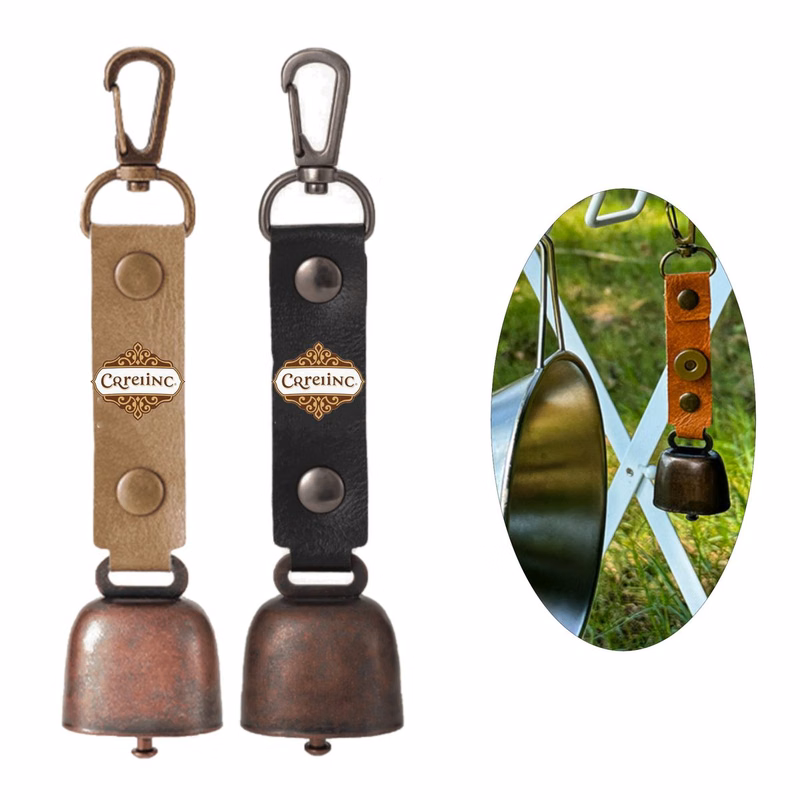 Outdoor Bear Repellent Bell Keychain