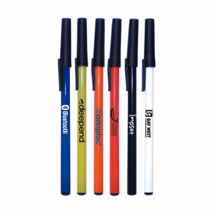 Stick Pen with Removable Cap