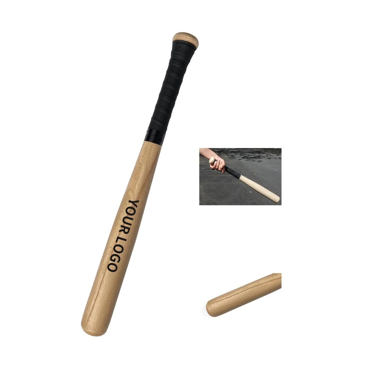 Durable Wood Baseball Bat for Training or Team Practice 1