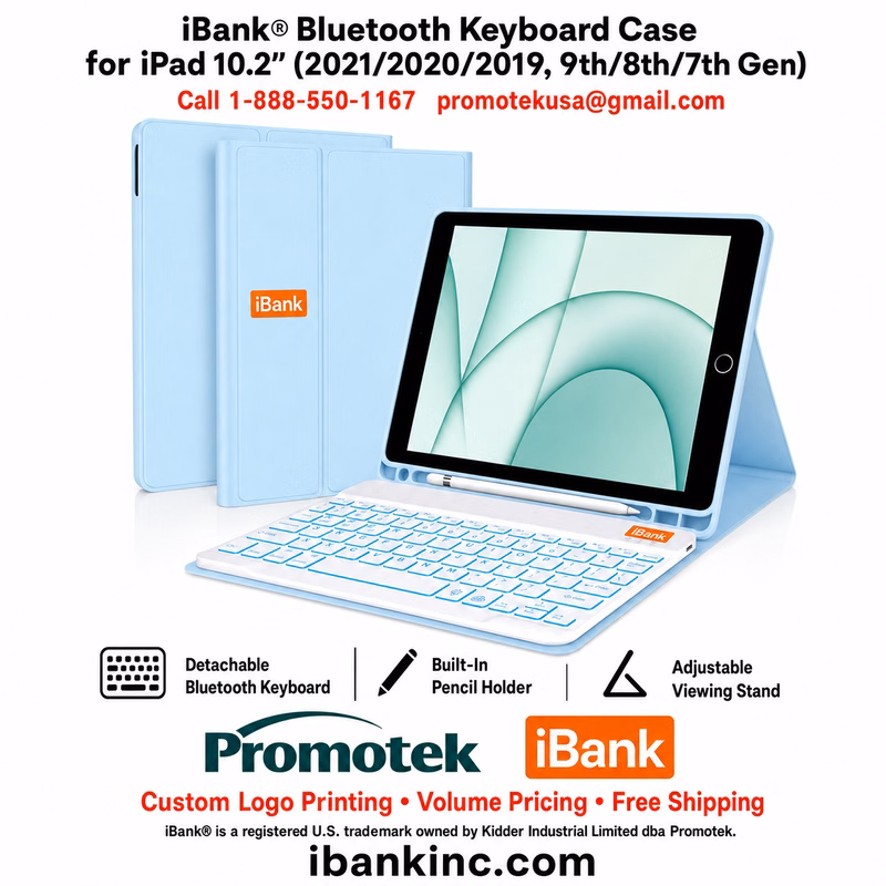 iBank ® Bluetooth Keyboard Case for iPad 10.2" (2021/2020/2019, 9th/8th/7th Gen)
