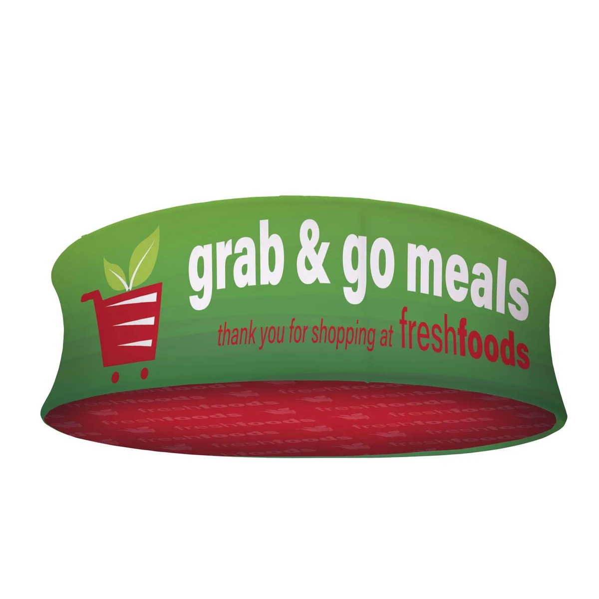 6' x 20" EuroFit™ Pro Hanging Banner Bottom-Panel Kit 1