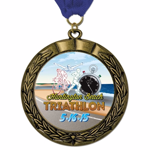 Full color Wreath Medal