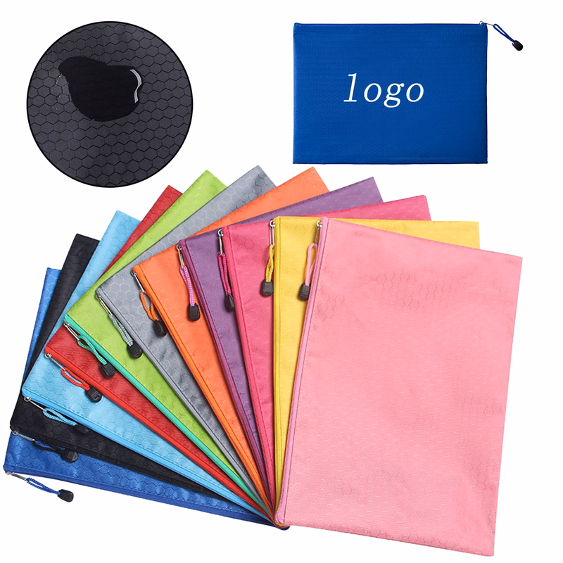 Football Pattern Waterproof PVC File Bag