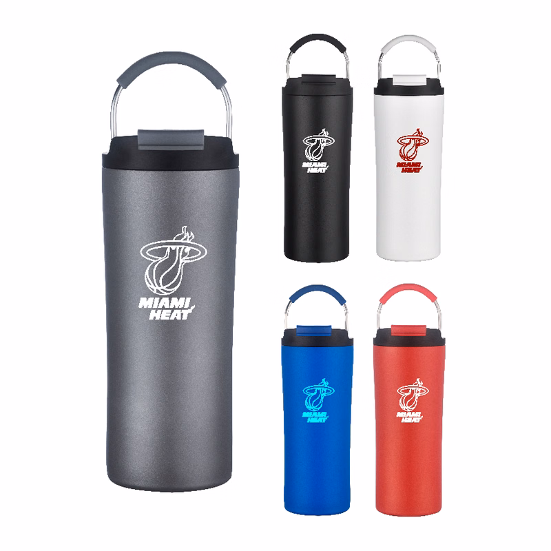 Union Printed - 21 Oz. SS Vacuum Bottle Dual Use Lid w/ Handle