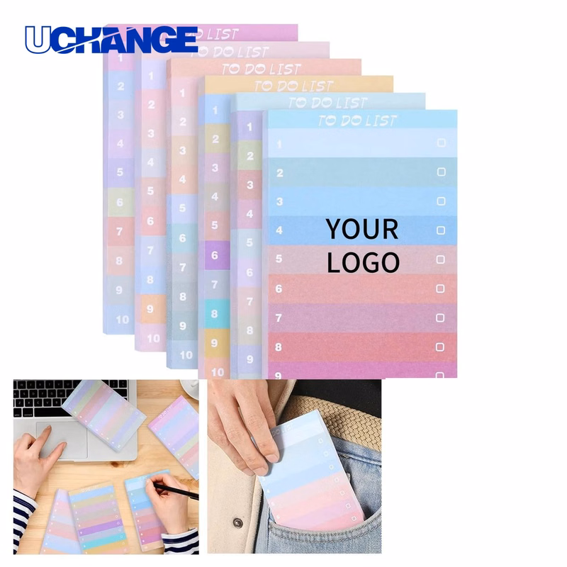 Colorful Note Pads Desk Notepad Set
