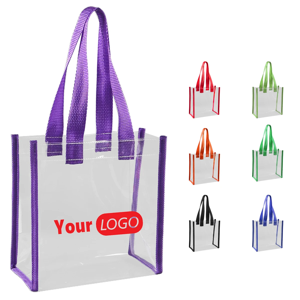 Clear PVC Event Tote Bag 1