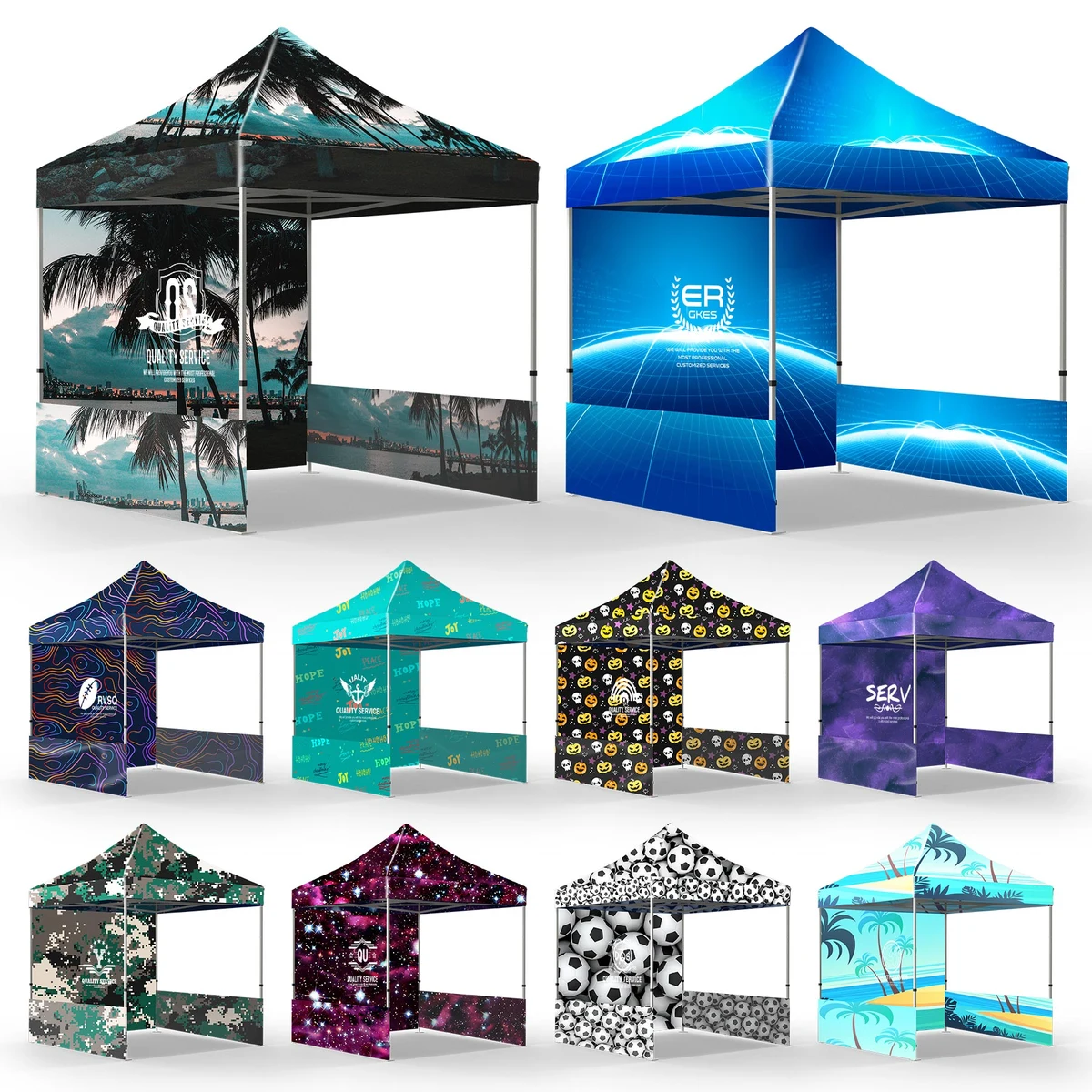 Full Color Canopy Tent 1