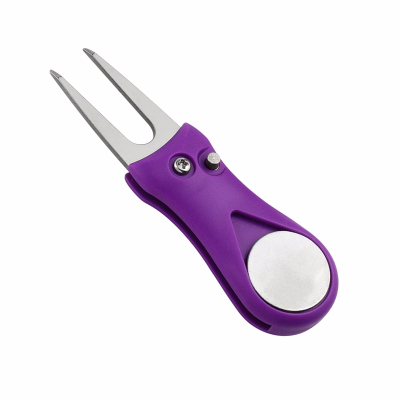 Stainless Steel Switchblade Divot Repair With Removable Marker