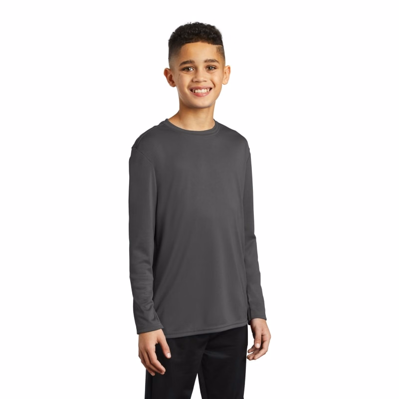 Port & Company Youth Long Sleeve Performance Tee