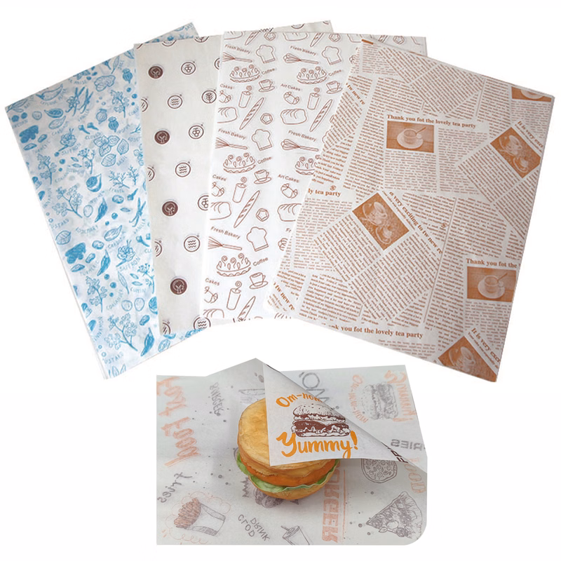 12x12 Inch Burger Wrap Paper