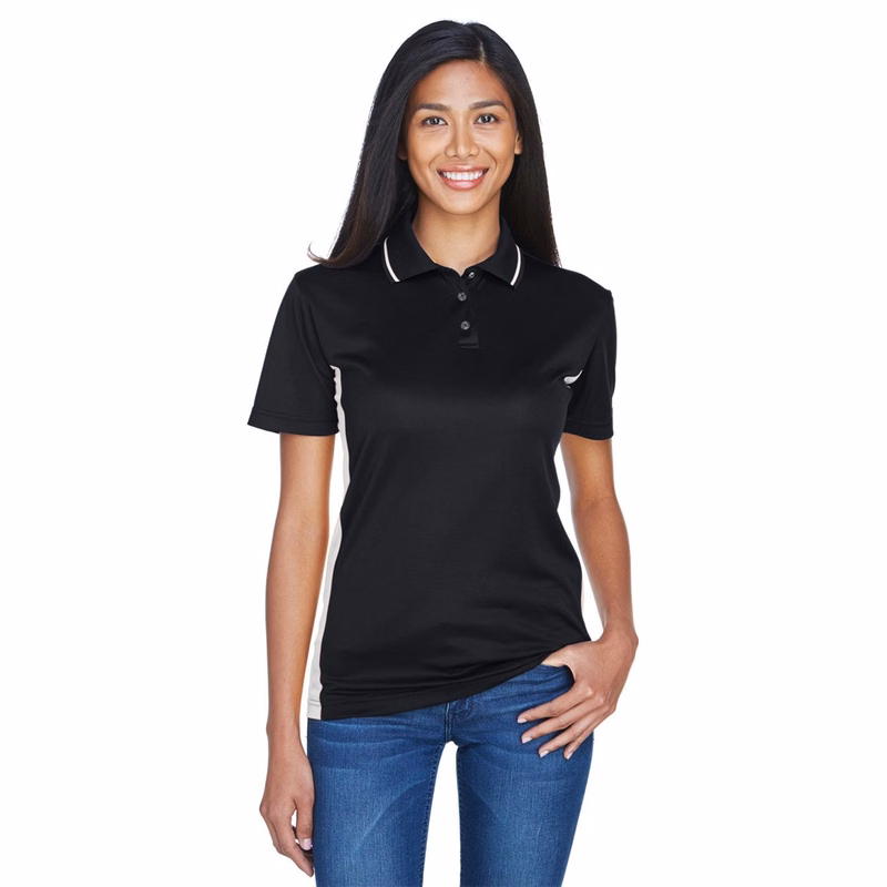 Women's Cool & Dry Sport Two-Tone Polo - 8406L