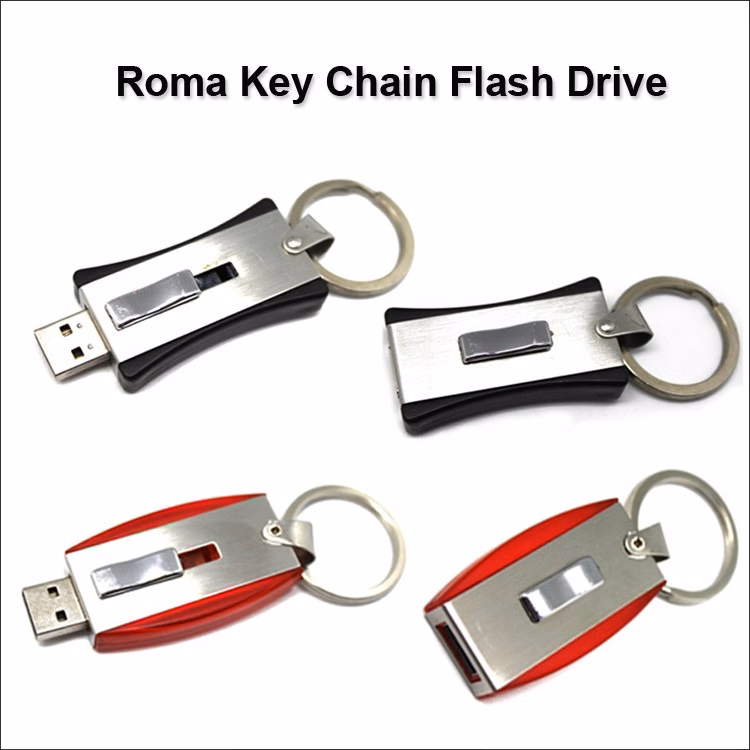 Roma Keychain Flash Drive / USB - 1 GB