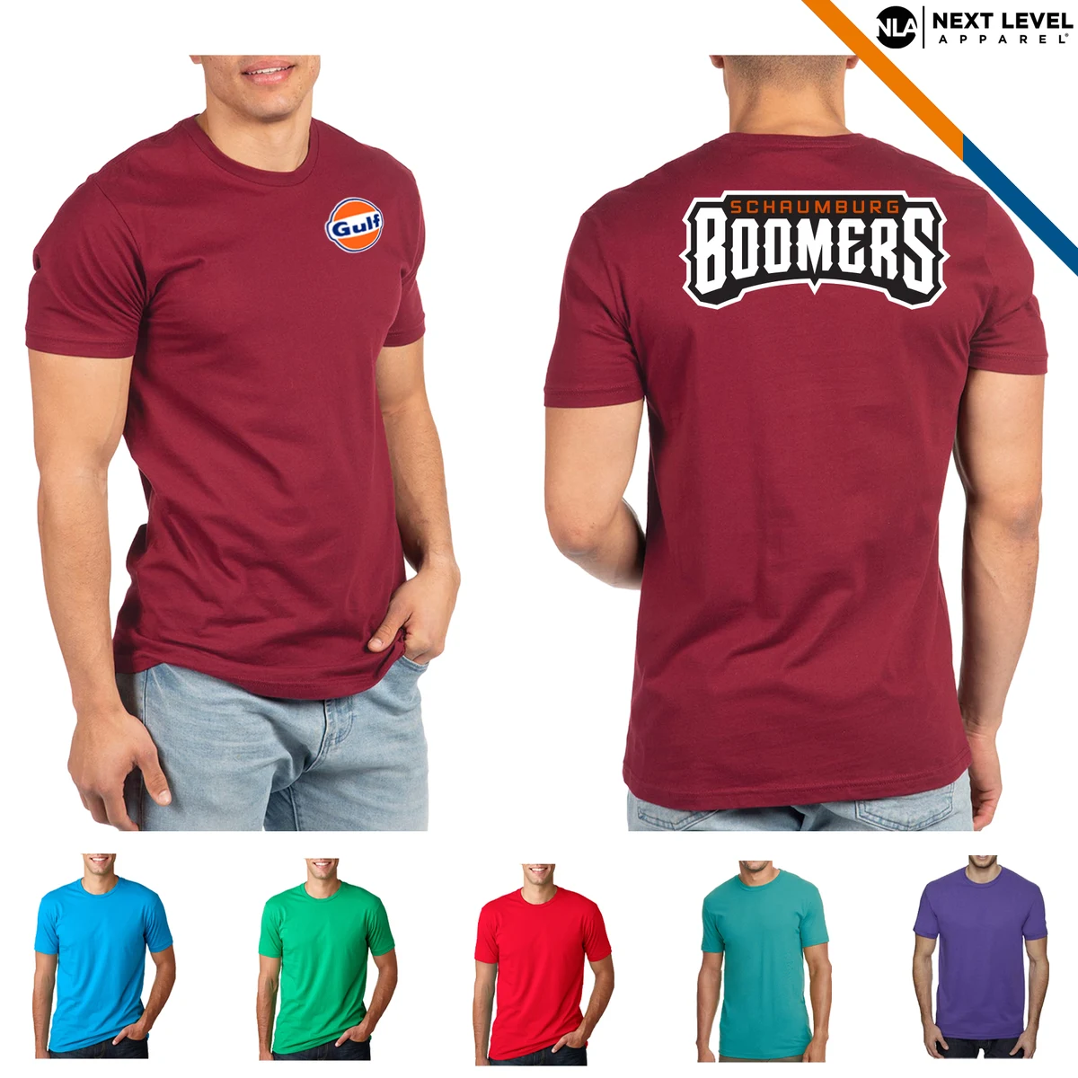 Next Level® 4.3 oz 100% Combed Cotton Jersey T-shirts 1