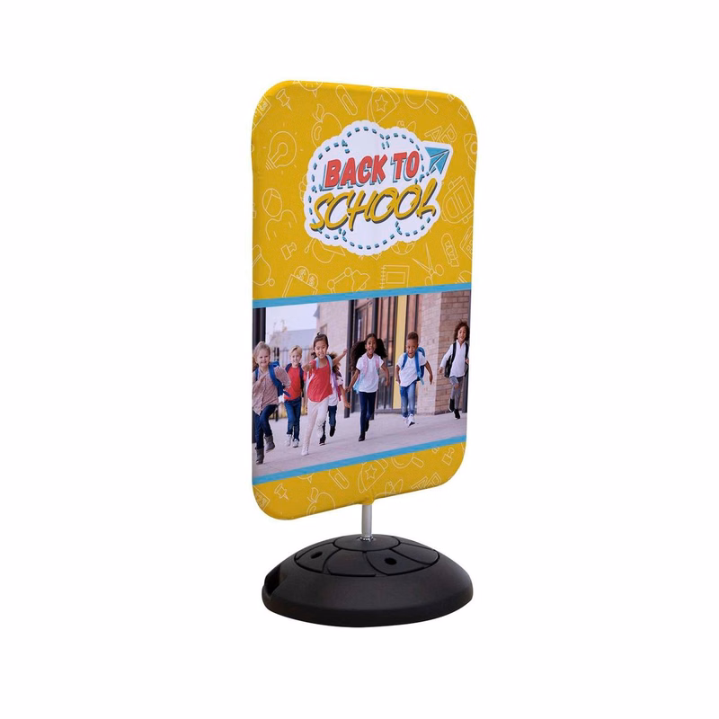 EuroFit™ Swivel Short Rectangle Sign Kit