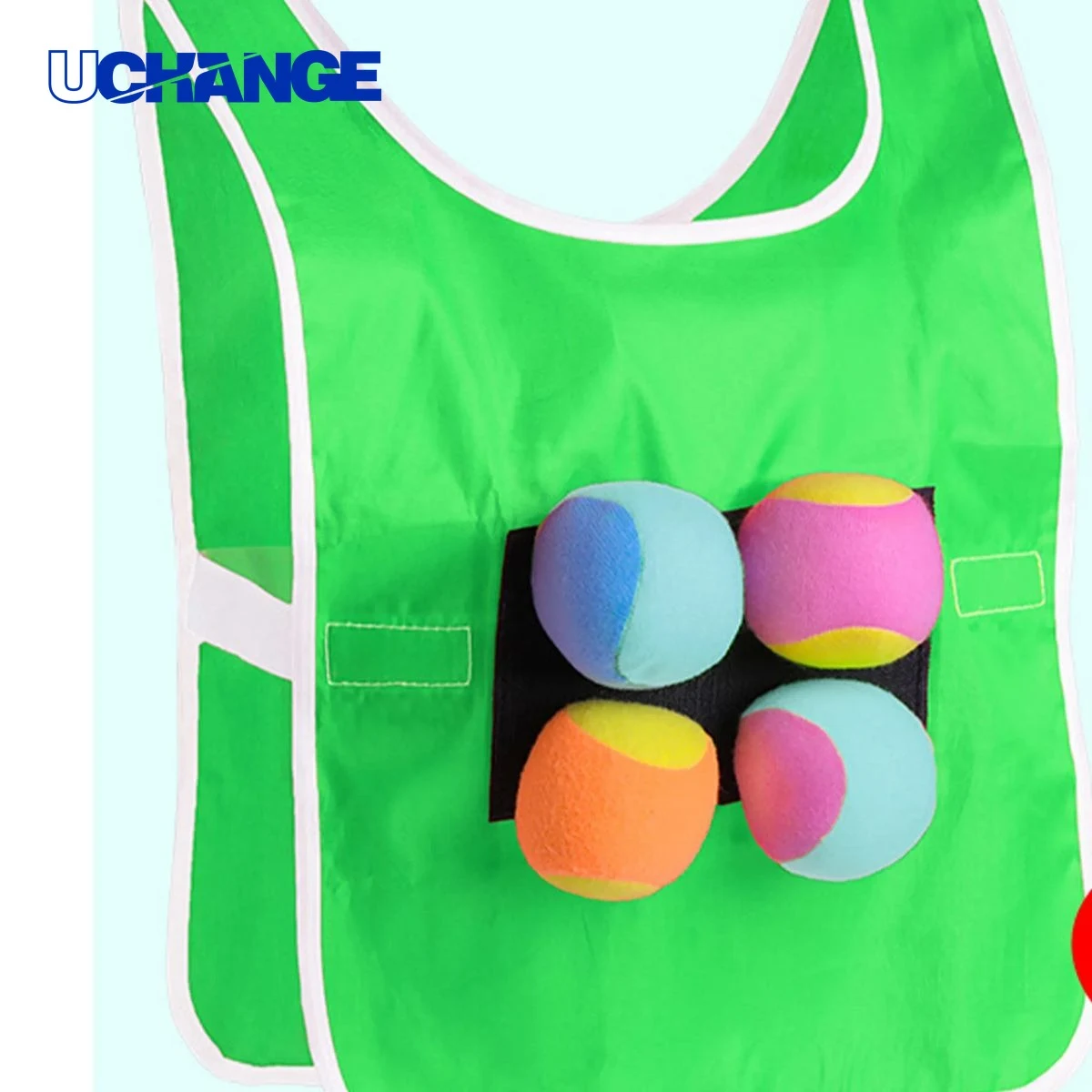 Sticky Balls and Vest Outdoor Activity Game Set for Kids 1