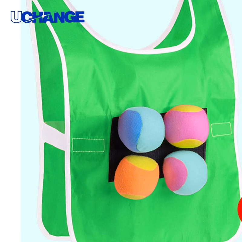 Sticky Balls and Vest Outdoor Activity Game Set for Kids