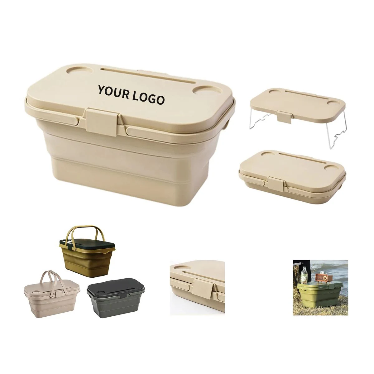 Dual Function Picnic Carrier and Mini Table 1