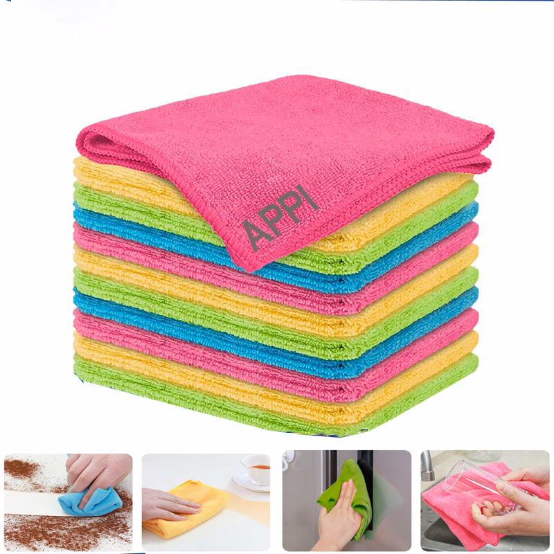 Four-color Microfiber Towel