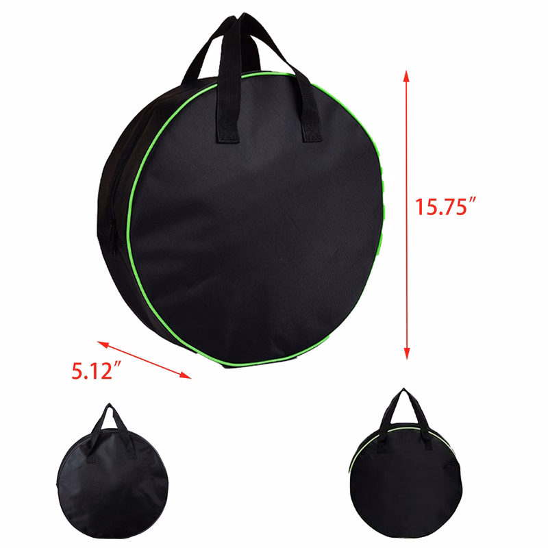 Round Water Resistant Charging Cord Storage Bag