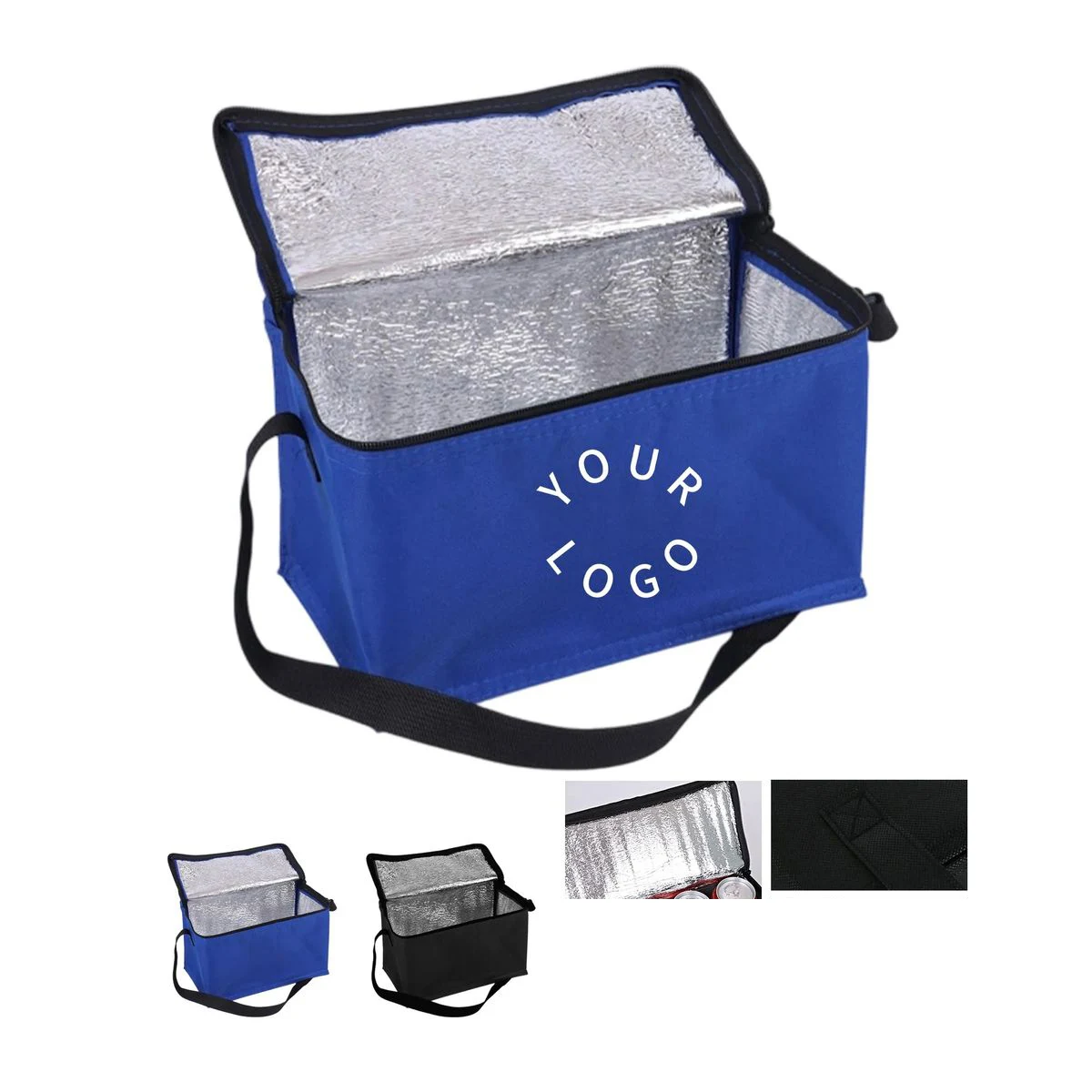 Compact Oxford Insulated Tote for Lunch or Drinks 1