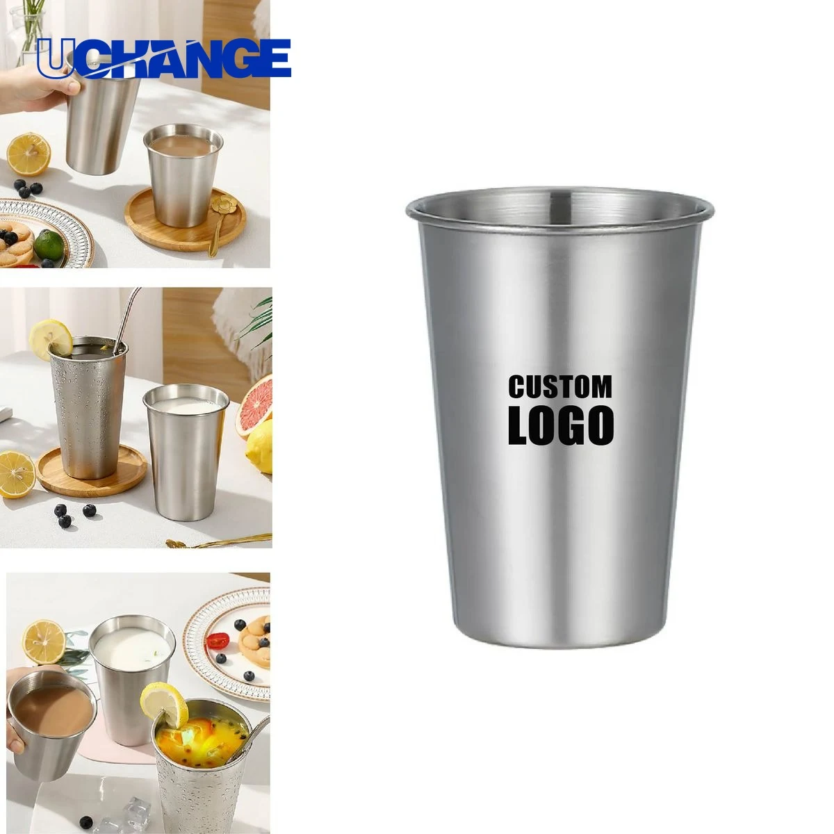 Stainless Steel Beer Mug Container for Camping 1
