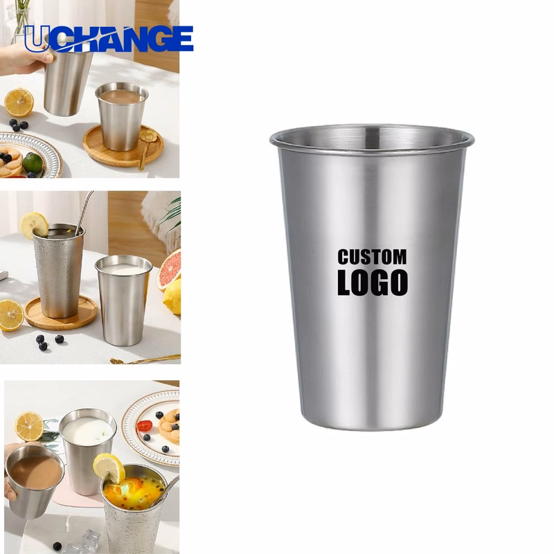 Stainless Steel Beer Mug Container for Camping