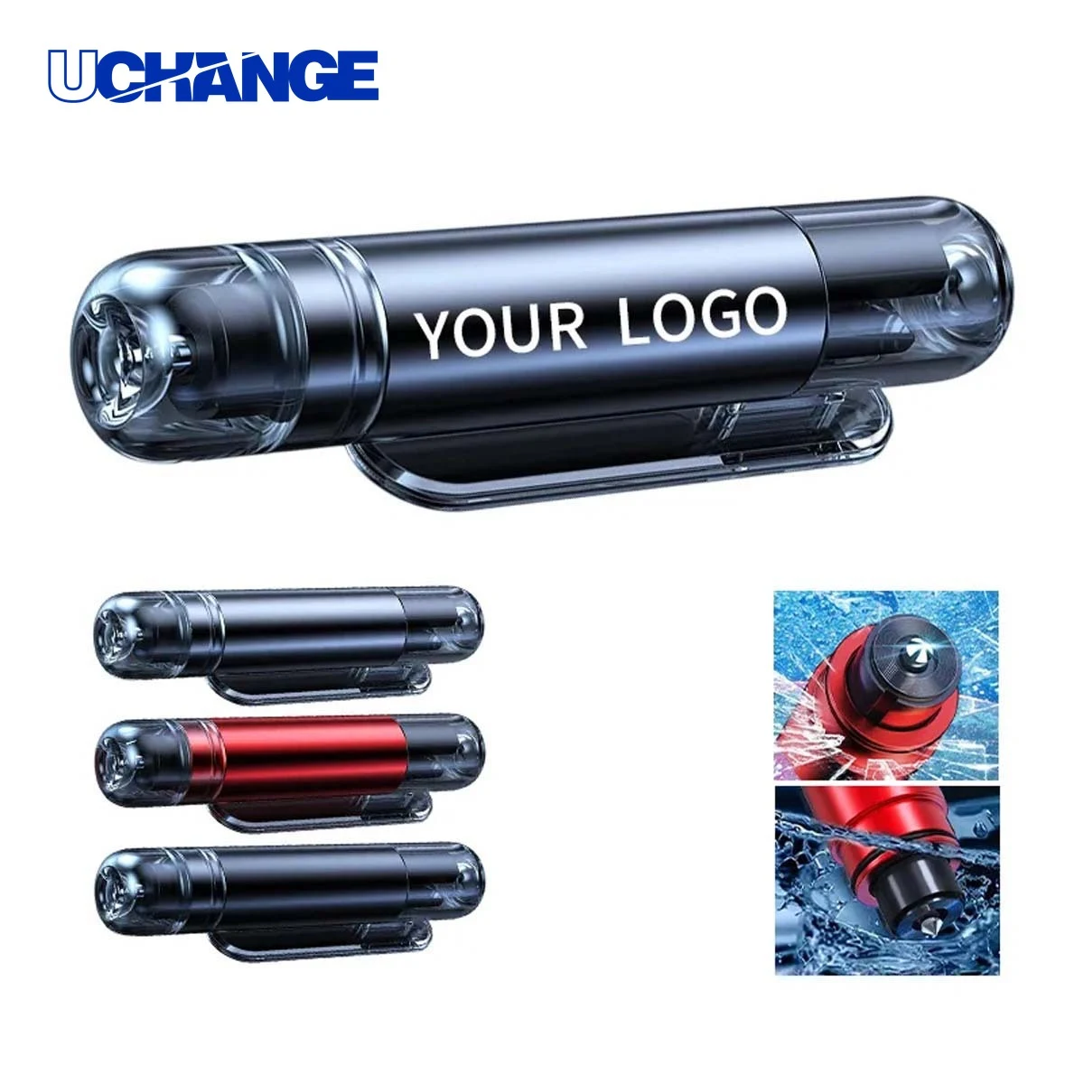 Durable Car Escape Tool with Retractable Steel Point for Emergencies 1