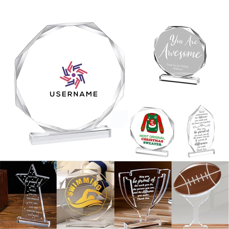 Custom Inspirational Desk Decorations Acrylic Ornaments 1