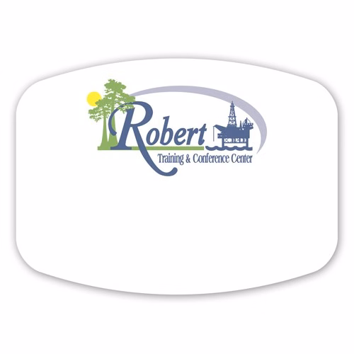Screen Printed Poly Name Badge (2.75"x3.75") Rectangle