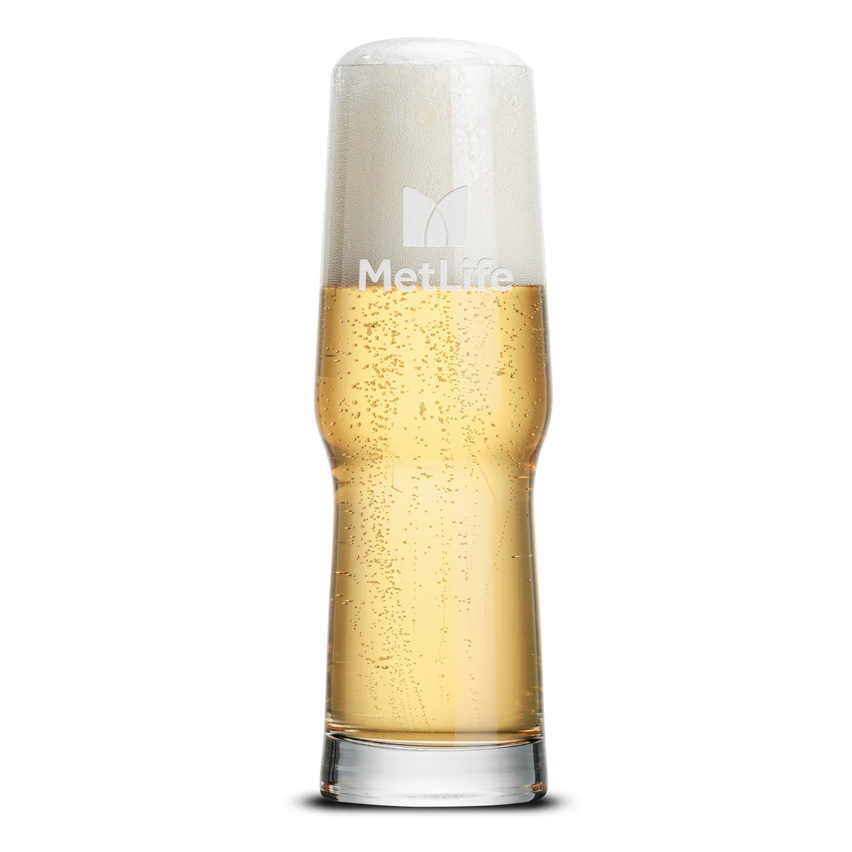 Stuttgart Beer Glass - Deep Etch 1