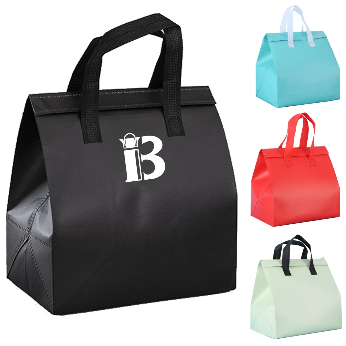Disposable non-woven fabric insulated takeaway packaging bag 1