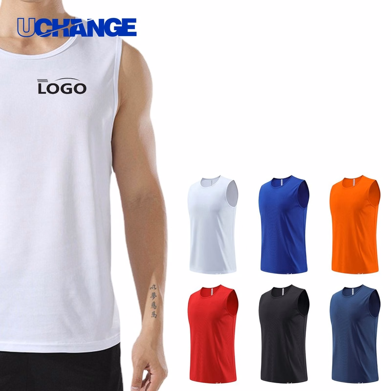 Breathable Men Fitness Tank Top for Running and Yoga