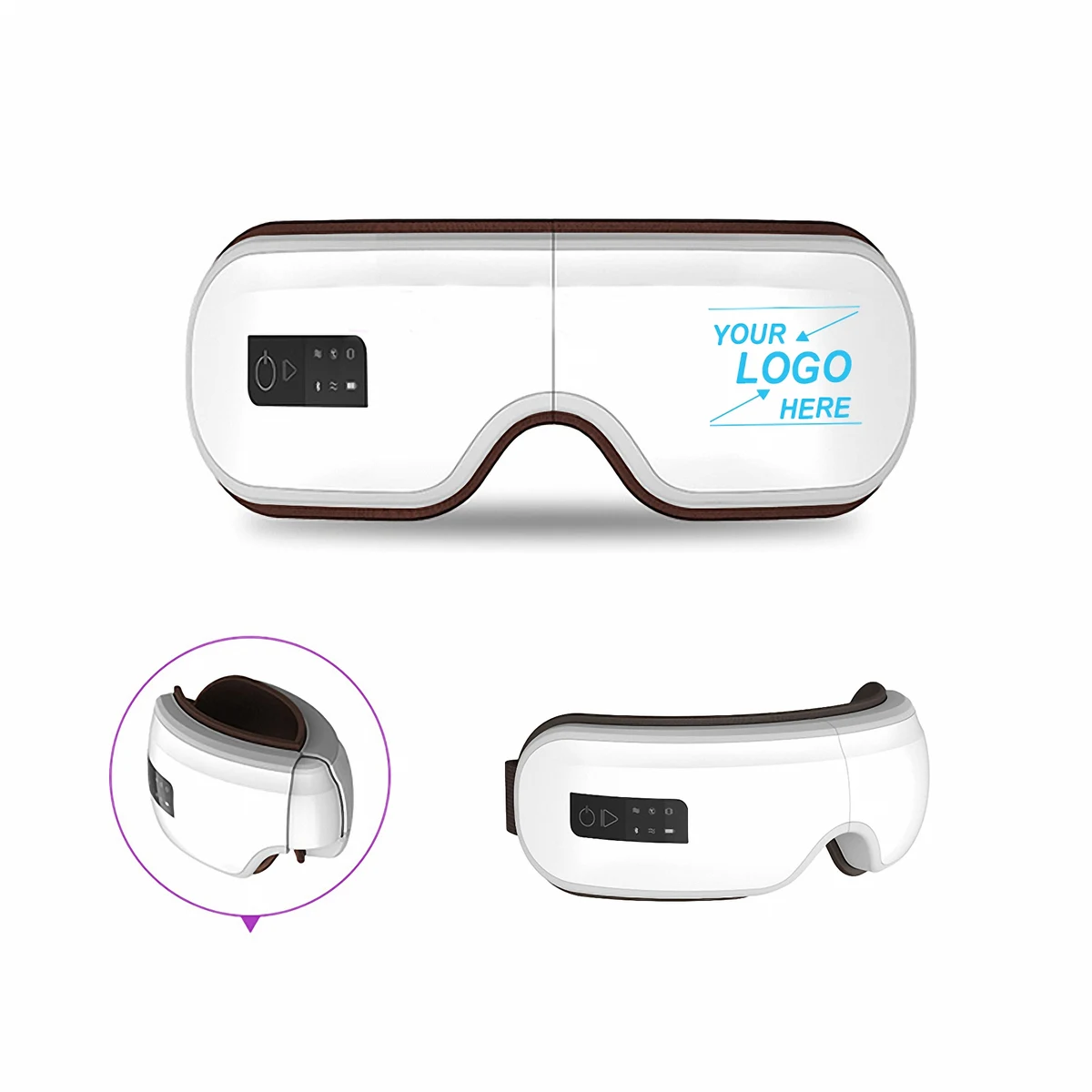 Smart Foldable Air Pressure Eye Massager 1