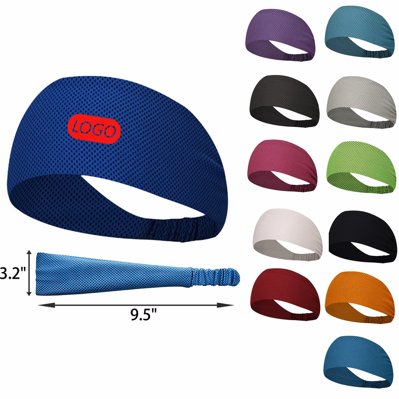 Versatile Ice Cooling Elastic Sport Headband